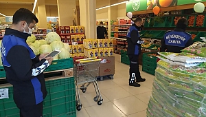 Büyükşehir'den Etiket, Barkod ve Hijyen Denetimi
