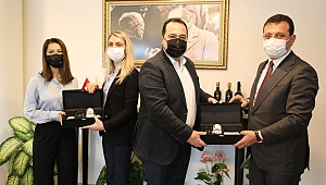 Ekrem İmamoğlu’ndan, Başkan Besim Dutlulu’ya sürpriz ziyaret