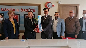 İyi Parti Akhisar İlçe Başkanından ittifak ortağına ziyaret