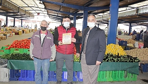 MÜFTÜLÜK PAZAR ESNAFINI ZİYARET ETTİ