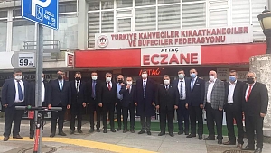 BAŞKAN GÜNEY DEN GENEL MÜDÜR ERKAN ZİYARETİ