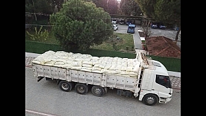 35 ton sahte gübre ele geçirildi