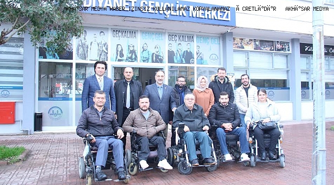 AKHİSAR MÜFTÜLÜĞÜNDEN ENGELLİLERE ÖZEL KAHVALTI PROGRAMI