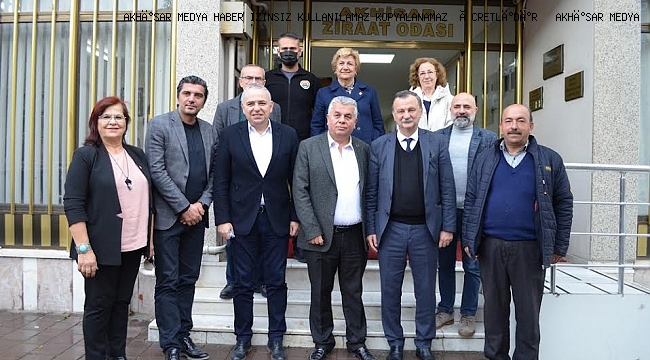 Cumhuriyet Halk Partisi’ nden Akhisar Ziraat Odasına Ziyaret