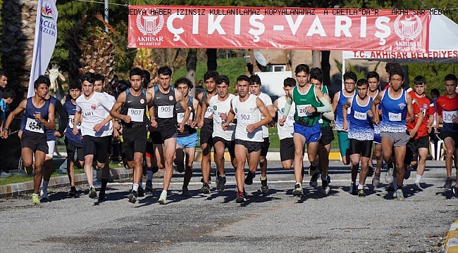 Kros Ligi 2. Kademe Bölge Yarışları Akhisar 'da yapıldı