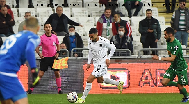 MANİSA FK BURSA DAN PUANLA DÖNDÜ1-1