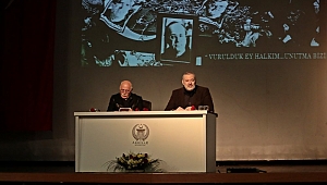 Akhisar Belediyesi’nden Uğur Mumcu söyleşisi