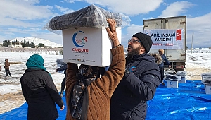 CANSUYU DERNEĞİ SURİYE’DE BRİKET EVLER İNŞA ETTİ