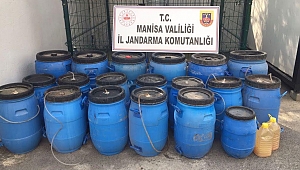 1.5 ton Kaçak alkol Yakalandı
