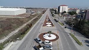 Akhisar'da 7 Kilometrelik Peyzaj Çalışması