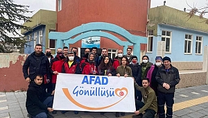 Arama Kurtarma Ekibi ve AFAD gönüllülerine ''Hafif Arama ve Kurtarma Eğitimi'' verildi.