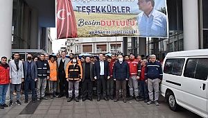 Belediye çalışanlarından Başkan Dutlulu’ya teşekkür