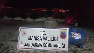 Çalınan malzemeleri jandarma buldu