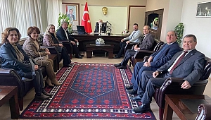 İYİ PARTİ DEN KAYMAKAM KAYA YA ZİYARET