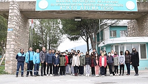 Akhisarlı Öğrenciler Atıksu Arıtma Tesisine Hayran Kaldı