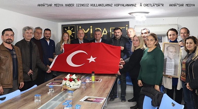 ATSO’DAN İYİ PARTİ AKHİSAR İLÇE BAŞKANLIĞI’NA ZİYARET