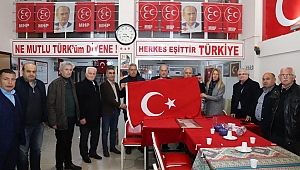 ATSO’DAN MHP AKHİSAR İLÇE TEŞKİLATINA ZİYARET