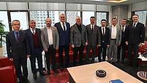 Başkan Ergün, Şoför Esnafının Temsilcilerini Ağırladı