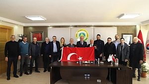 EGE ZEYTİN VE ZEYTİNYAĞI İHRACATÇILARI BİRLİĞİNDEN ATSO’YA ZİYARET