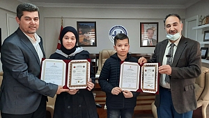 Hafızlık eğitimini tamamlayan öğrencilere belgeleri takdim edildi