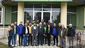 Milliyetçi Hareket Partisi Akhisar İlçe Teşkilatın'dan Akhisarspor'a Moral Ziyareti