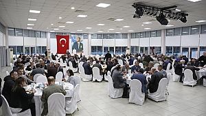 Başkan Dutlulu muhtarlarla iftar sofrasında buluştu