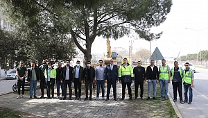Hüseyin Eryüksel Kavşağı’nda Çalışmalar Sürüyor