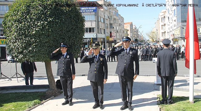 Polis Haftası Çelenk sunma töreni Yapıldı