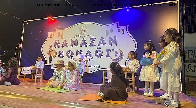 RAMAZAN SOKAĞINDA 23 NİSAN ÖZEL PROGRAMI