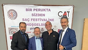 Kuaförler sosyal sorumluk projesi için Eskişehir’de buluştular bir peruk da sizden dediler