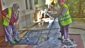 Akhisar Belediyesi evde bakım hizmetine devam ediyor