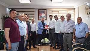YENİDEN REFAH PARTİSİ İLÇE TEŞKİLATI ZİRAAT ODASI’NI ZİYARET ETTİ
