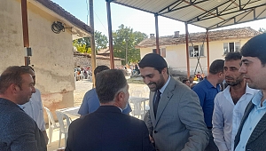 Hızır Şenol köy ve kahve ziyaretlerinde hız kesmiyor.