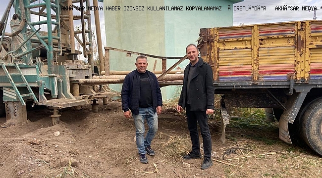 Dayıoğlu Mahallesinde İçme Suyu İçin Sondaj Çalışmaları Devam Ediyor