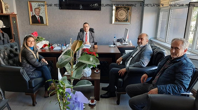 İlçe Milli Eğitim Müdürü Süleyman ERDEM, 24 Kasım Öğretmenler Günü Tebriklerini Kabul Etti