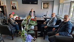 İlçe Milli Eğitim Müdürü Süleyman ERDEM, 24 Kasım Öğretmenler Günü Tebriklerini Kabul Etti