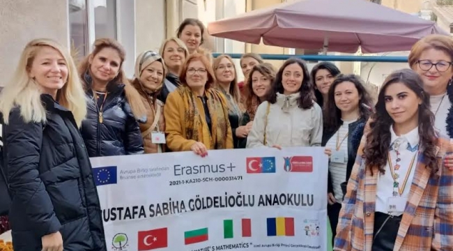 Mustafa Sabiha Göldelioğlu Anaokulu Erasmus Projesi İçin Romanya'da 
