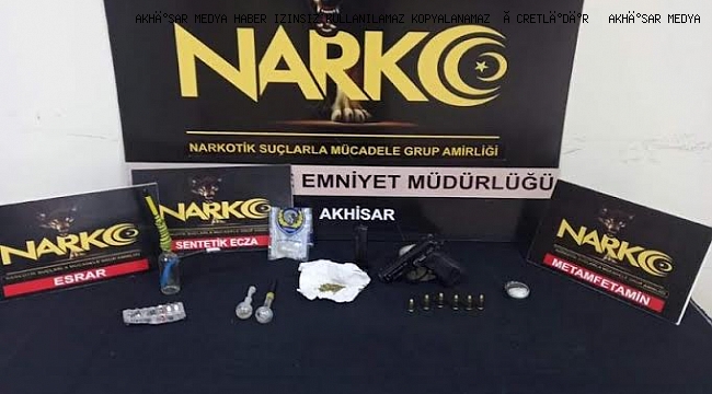 Akhisar'da Uyuşturucu yakalandı
