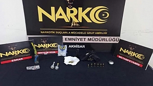 Akhisar'da Uyuşturucu yakalandı