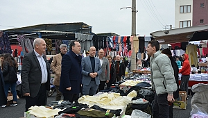 BESİM DUTLULU’DAN PAZARCILAR ODASINA ZİYARET