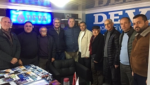 Disk Emekli-Sen Deva Partisini Ziyarette bulundu