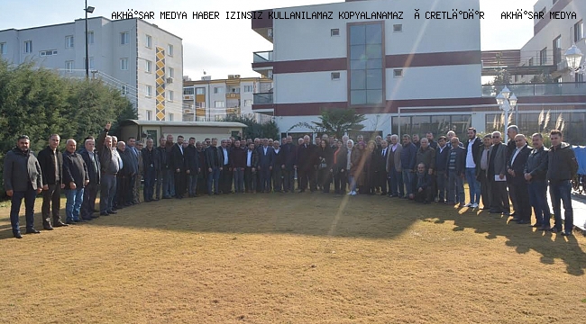 MHP Akhisar ilçe teşkilatı mahalle temsilcileri ile buluştu