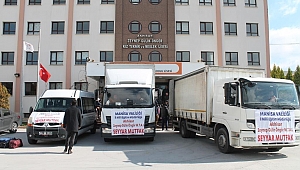 AKHİSAR’DAN 2 SEYYAR MUTFAK ve 1 TEKNİK EKİP YOLA ÇIKTI