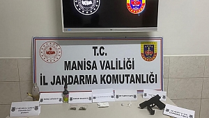 Akhisarda Durdurulan Araçta Uyuşturucu ele geçti
