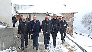 Başkan Dutlulu'dan, Doğankaya ve Dingiller Mahallelerine ziyaret