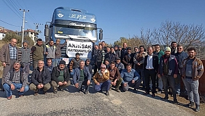 KÖYLERDEN YAPILAN ODUN YARDIMI İÇİMİZİ ISITTI