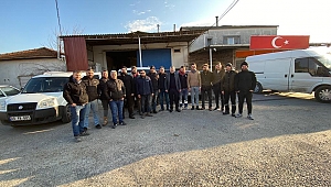 Yapı Sanatkârları Esnaf Odası Deprem bölgesinde