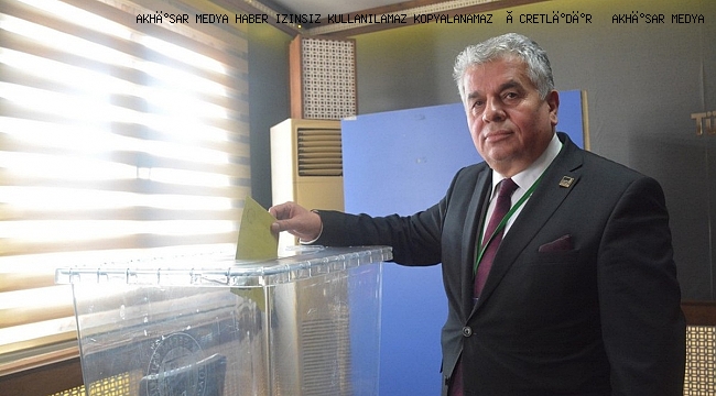 ZİRAAT ODASI'NDA AHMET AKBUĞA 4'ÜNCÜ KEZ GÜVEN TAZELEDİ