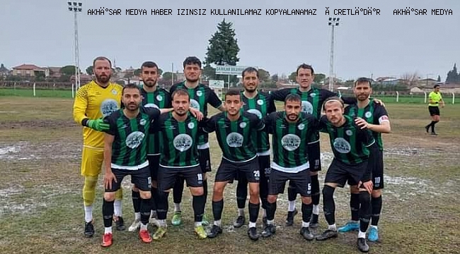 AkhisarAnadolu 'FK dan Farklı Galibiyet 0-14 