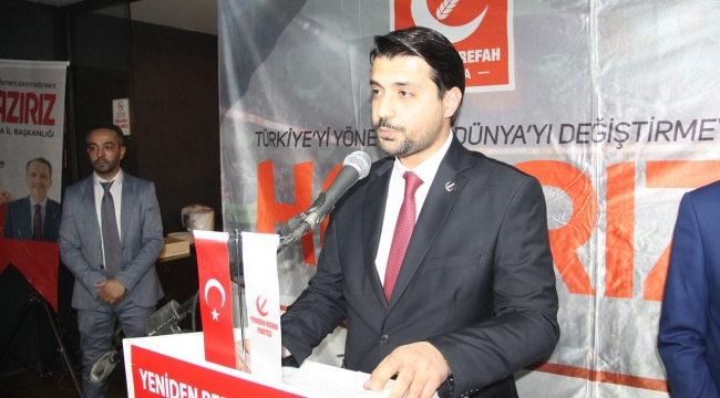 Akhisar Yeniden Refah Partisinde Hızır Şenol Aday Adaylığını açıkladı